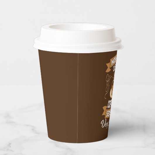 grappige koffiebar papieren bekers (Rechts)