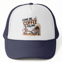 Grappige koffiehoed voor koffieliefhebbers