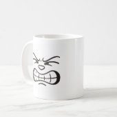 Grappige koffiekoppen koffiemok (Voorkant links)