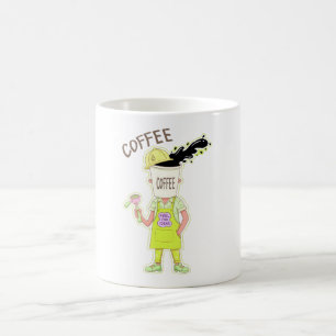 Grappige koffieliefhebber – Brandstof voor ideeën Koffiemok