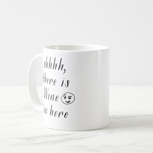 Grappige koffiemok (Voorkant links)