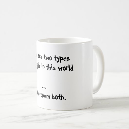 Grappige koffiemok (Voorkant rechts)