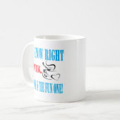 Grappige koffiemok | Goede of verkeerde Mok | (Voorkant links)