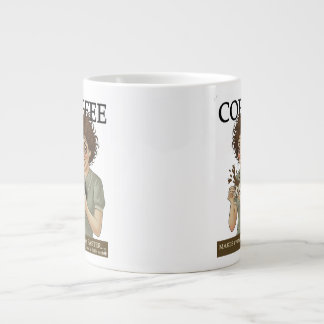 Grappige koffiemok grote koffiekop