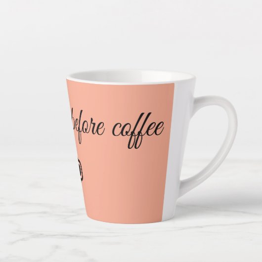 Grappige koffiemok ☕ latte mok (Rechts)
