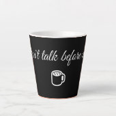 Grappige koffiemok ☕ latte mok (Voorkant)