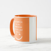 Grappige koffiemok mok (Voorkant links)