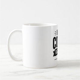 Grappige koffiemok Praat niet voor koffie