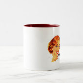 Grappige koffiemok tweekleurige koffiemok (Center)