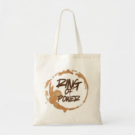 Grappige koffievlek voor aanhangers van koffie Cit Tote Bag