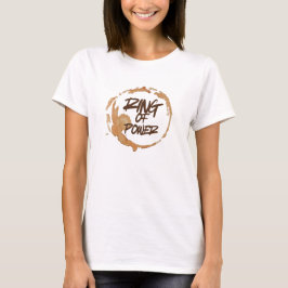 Grappige koffievlek voor koffieliefhebbers Citaat T-shirt