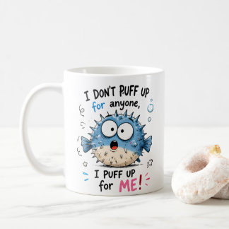 Grappige Kogelvis Kinderen T-shirt | Ik Puf Op voo Koffiemok