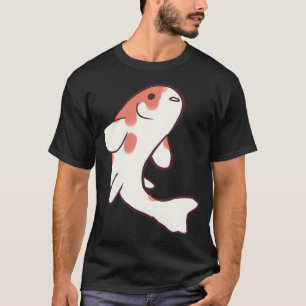 Grappige Koi vis kunst T-shirt