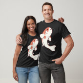 Grappige Koi vis kunst T-shirt (Unisex)