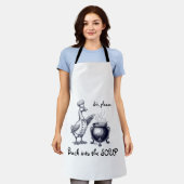 Grappige koken voor chef-kok All-Over Print schort (Gedragen)