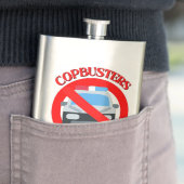 grappige kolf "COPBUSTERS 2" Flacon (Voorbeeld)