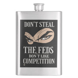 grappige kolf "NIET STEAL...4" Flacon