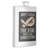 grappige kolf "NIET STEAL...4" Flacon (Rechts)