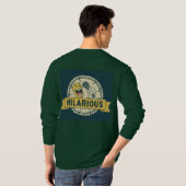 Grappige Komedie T-shirt (Achterkant volledig)