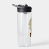 Grappige Konijn Beste Leraar Waterfles (Rechts)