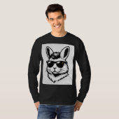 grappige konijn t-shirt (Voorkant volledig)