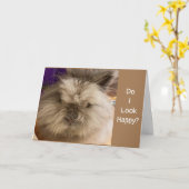 GRAPPIGE KONIJN VOOR **60ste VERJAARDAG" Kaart (Gele Bloem)