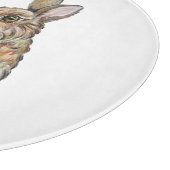 Grappige konijnen. Potloodtekening Snijplank (Hoek)