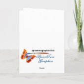 Grappige Koningin Bij Kaart (Achterkant)