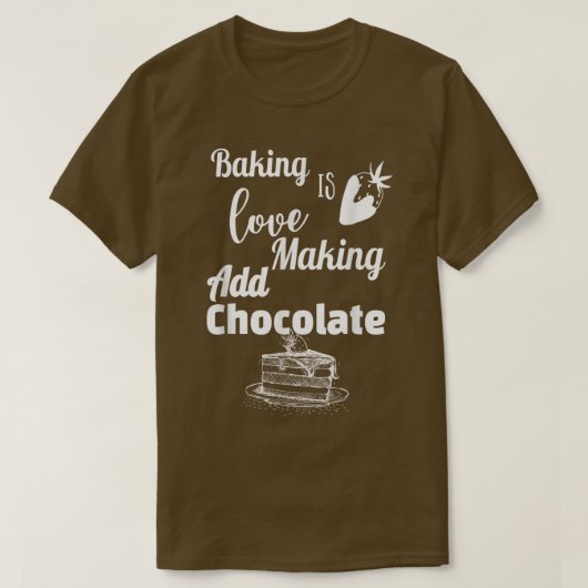 Grappige KookBakkers  T-shirt (Design voorkant)