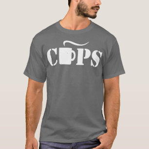 Grappige kop koffie parodie cadeau voor koffie lie t-shirt