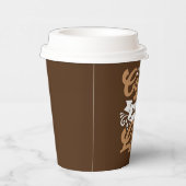 grappige kopstukken papier voor koffie papieren bekers (Rechts)