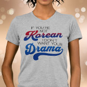 Grappige Koreaanse Dramaliefhebber Tri-Blend Shirt