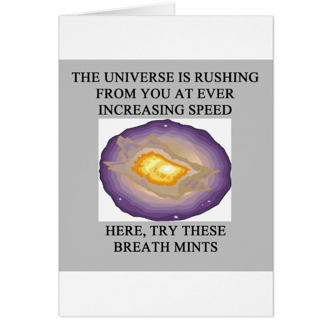 grappige kosmologische grap (Voorkant)