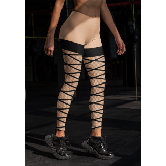 Grappige kousen patroon ontwerp voor vrouw leggings