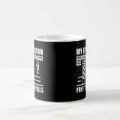 Grappige kraanmachinist | Humor bouwplaats Koffiemok (Center)