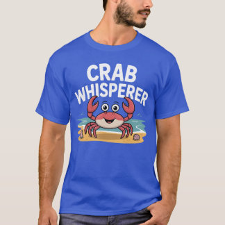 Grappige Krab Kunst voor Mannen Vrouwen Kinderen K T-shirt