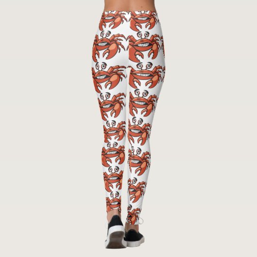 Grappige krab Leggings (Achterkant)