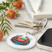 grappige-krab sleutelhanger (Voorkant Rechts)