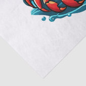grappige-krab tissuepapier (Detail)