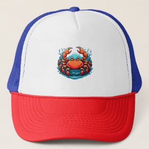 grappige-krab trucker pet