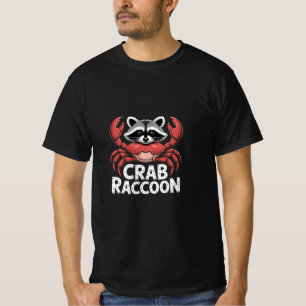 Grappige Krab Wasbeer Hybride Dier Cute Zee  T-shirt