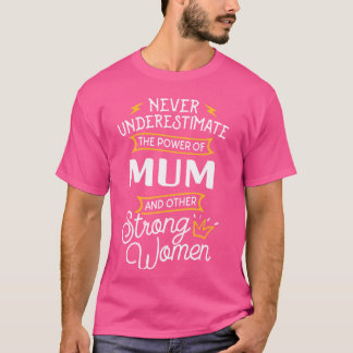 Grappige kracht van oma Mum Graphic Gift Idee T-shirt