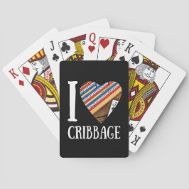 Grappige kribbage pokerkaarten