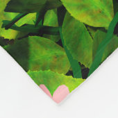 Grappige Krokodil Champagnetuinfeest Kunst Fleece Deken (Hoek)