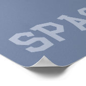 grappige krokodil in cartoon poster (Hoek)