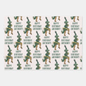 Grappige Krokodil Pun Rock Out Met Uw Croc Out Inpakpapier Vel (Voorkant 2)