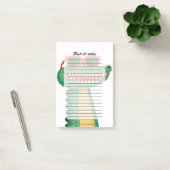 Grappige Krokodil Zonnebril Schattig Cartoon Dier Post-it® Notes (Kantoor)