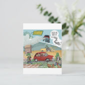Grappige Krokodillenboerderij Briefkaart (Staand voorkant)
