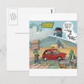 Grappige Krokodillenboerderij Briefkaart (Voorkant / Achterkant)
