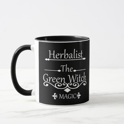 Grappige kruidengeneeskundige geschenken mok (Links)
